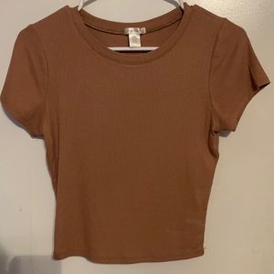 Brown cropped never used